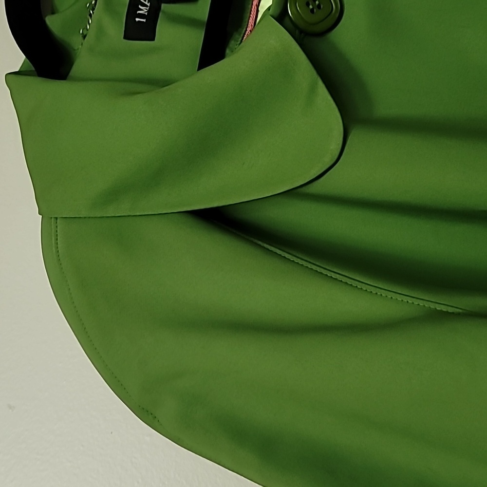 Women's Green Coat - Picture 5 of 9